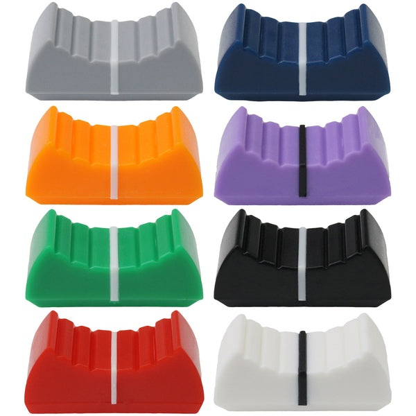 8mm Colour Body Linear Slider / Fader Caps
